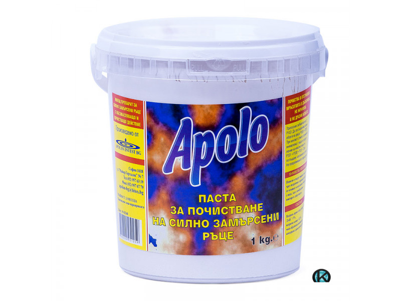 Каша/Паста за почистване на силно замърсени ръце 'АPOLO'-1 кг