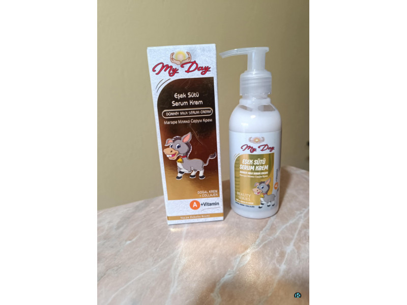 Серум За Лице и Тяло с Магарешко Мляко Хидратираш с Витамин А