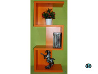 Етажерка за стена - Оранжева